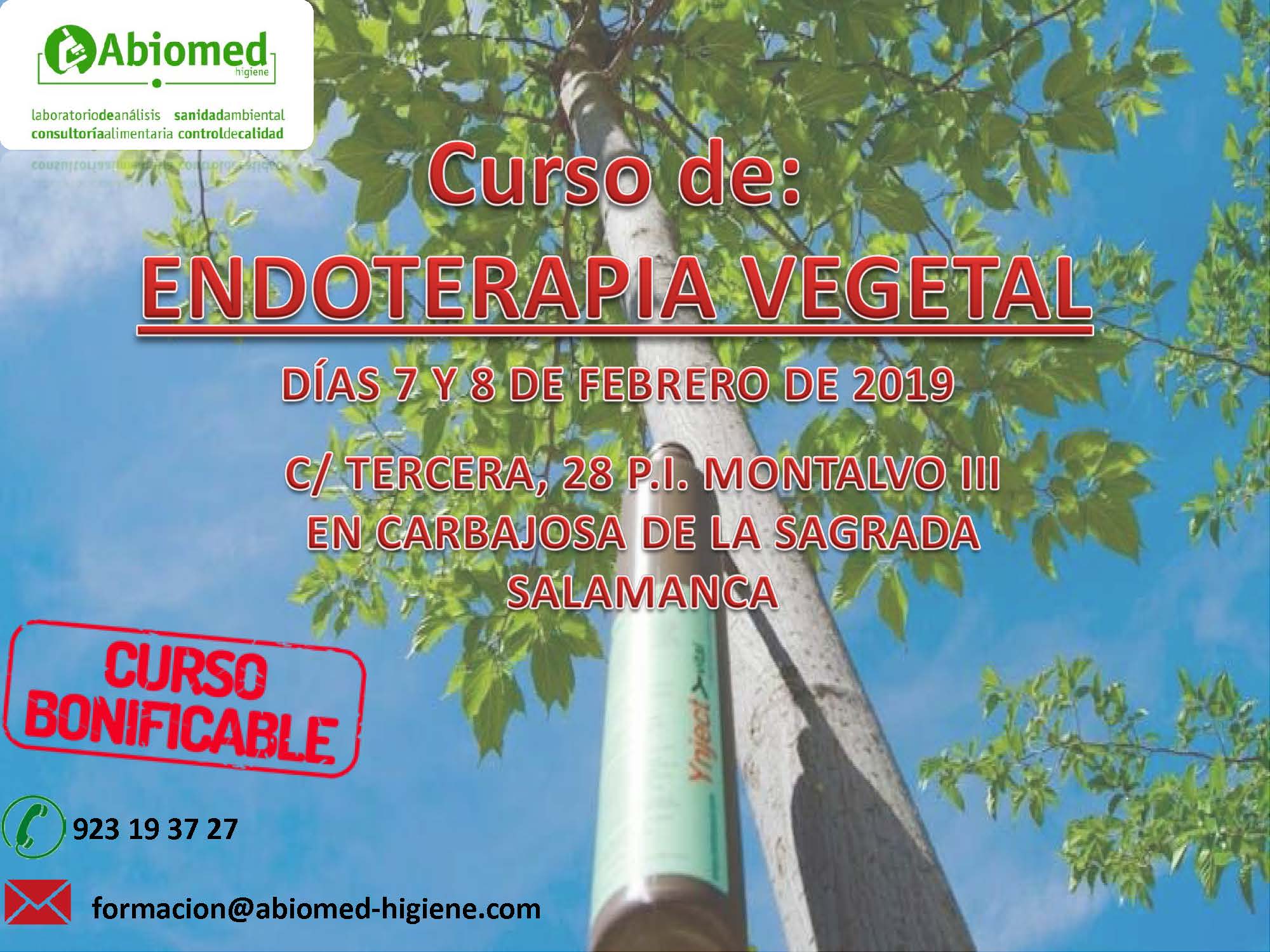 CURSO DE ENDOTERAPIA VEGETAL – 2