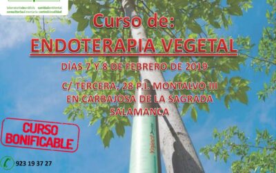 Curso endoterapia vegetal- Febrero de 2019